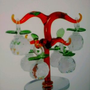 NIB GLASS TREE